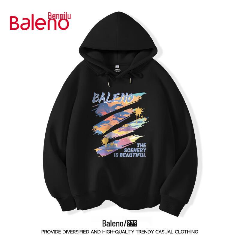 Мужское худи Baleno с креативным граффити
