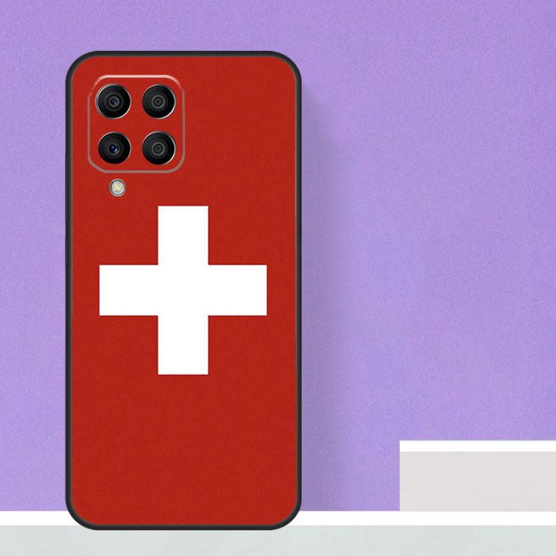 Швейцария Швейцарский флаг Чехол для Samsung Galaxy M16 M11 M21 M31 M20 M23 M54 M14 M34 M13 M52 M32 M12 M36 M56 M15 M55