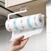 Kitchen Paper Roll Holder Towel Hanger Rack Bar Cabinet Rag Hanging Holder Bathroom Organizer Shelf Toilet Paper Holder for Home