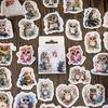 45pcs/pack Cute Stationery Stickers Cat Dog Diary Planner Decorative Mobile Stickers Scrapbooking DIY Craft Stickers
