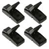 4 Pcs Mouse Trap Reusable High Sensitivity Mouse Snap Trap Effective Quick Mouse Catcher Easy To Use Mice Traps for Barn Warehouse Granary
