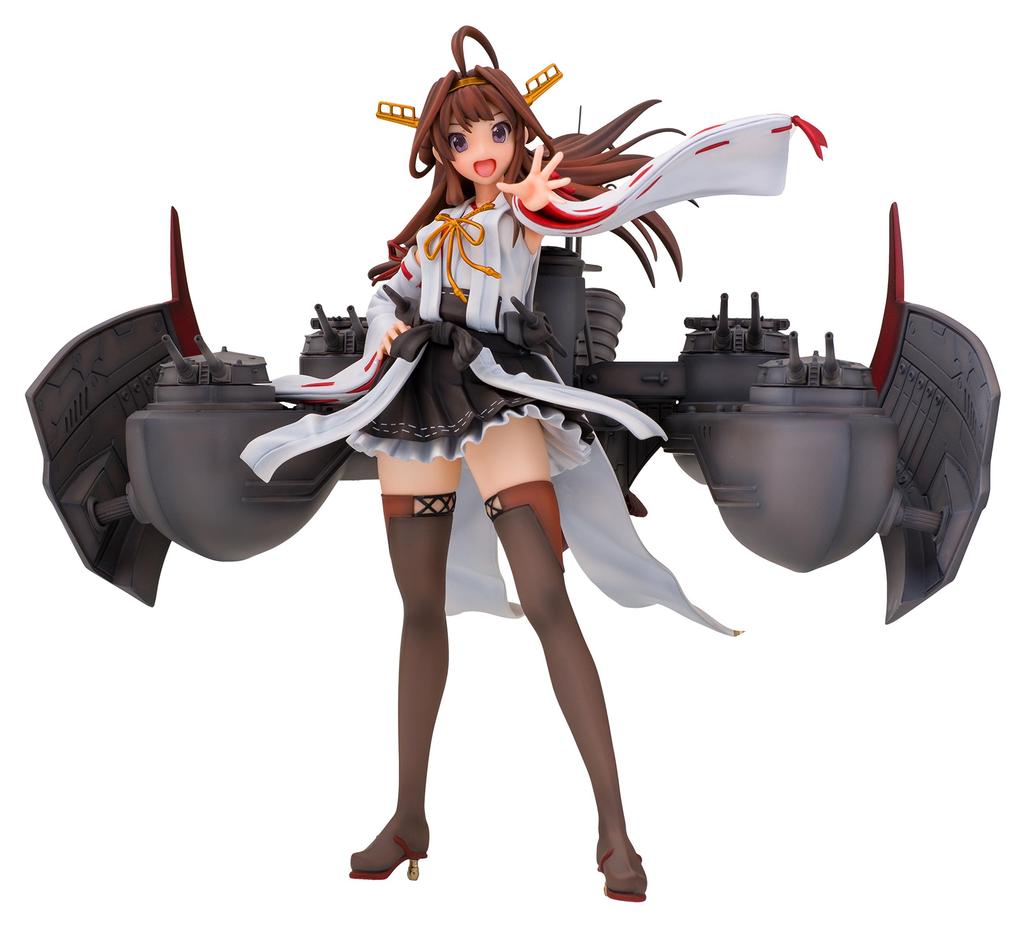 Забавные Рыцари Kantai Collection Kongo Kai Ni Масштаб ПВХ Полная Фигурка -KanColle- 1/7 Предварительно окрашенная