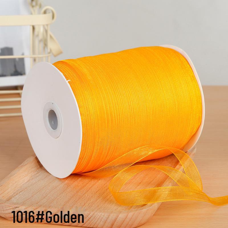 1 см прозрачная снежная пряжа лента для аксессуаров для волос и подарочных пакетов