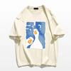 Men Owersized T-Shirt Funny Two Confused Ducks Print Summer Fashion T Shirt Hip Hop Unisex High Quality Short Sleeve Tee