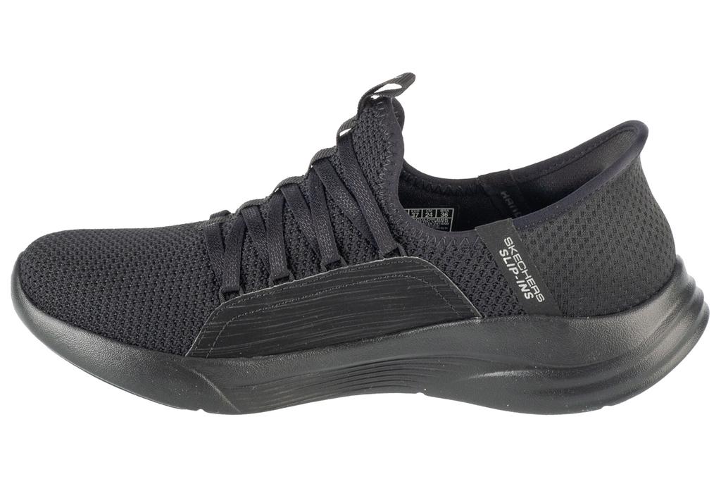 Skechers Слипоны: Спорт - Ballet Chic, женские черные кроссовки