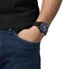 Tissot Мужские модные часы с синим циферблатом T120.807.37.041.00
