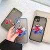 Чехлы для телефона с принтом цветов маков для iphone 7 8 Plus SE 2020 Для iPhone 15 14 11 12 13 Pro Max X XS XR Матовый противоударный чехол