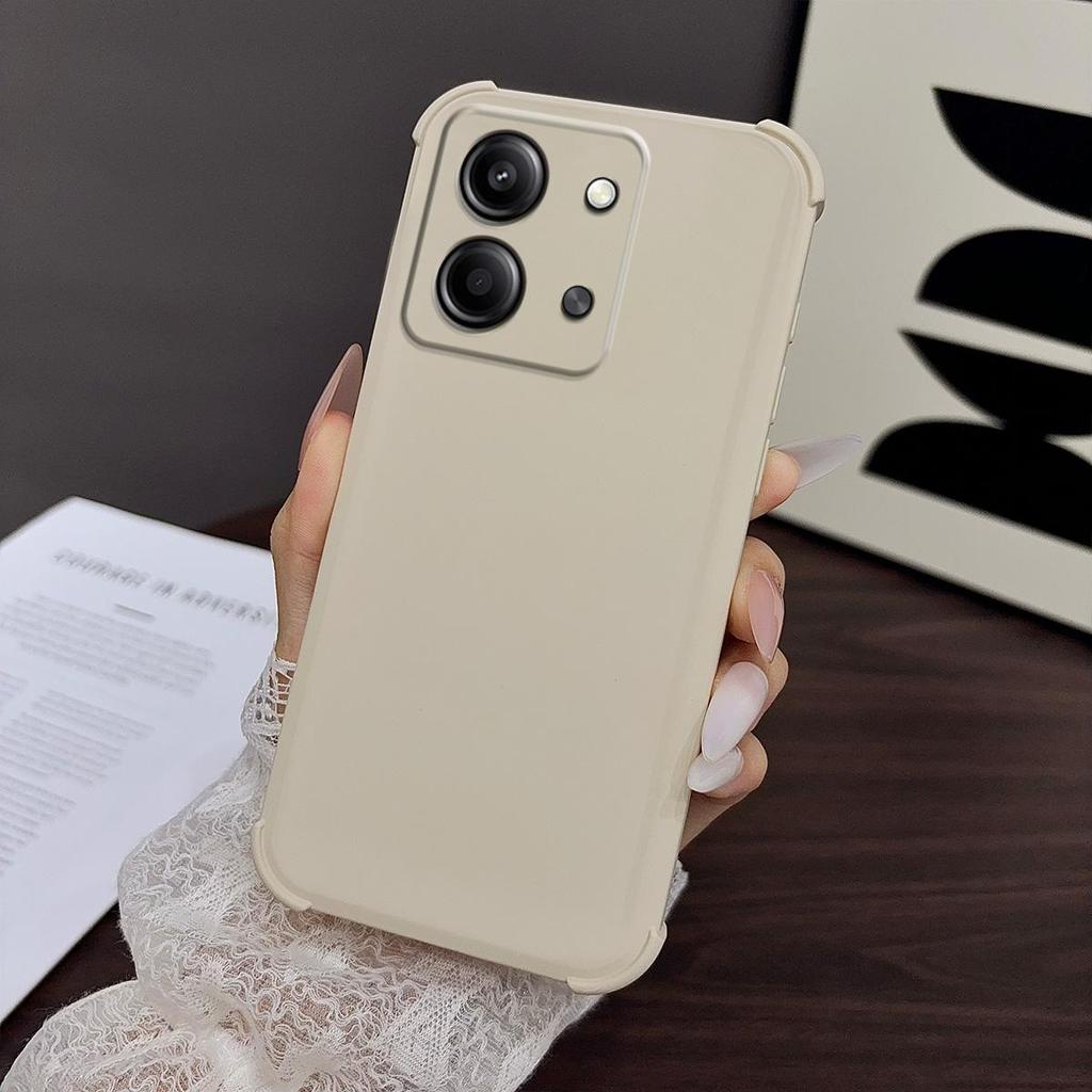 Чехол для Xiaomi POCO C85 Ультрамягкий Жидкий Силикон Чехол Y2K Минималистичный Эстетика Подушка Безопасности Защита от Падений Чехол