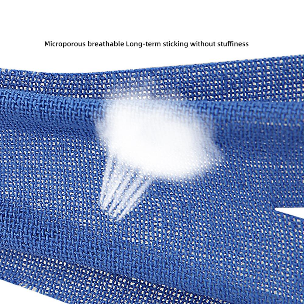 10 шт./набор Предварительно нарезанная кинезиологическая лента для лодыжки, колена, плеча, локтя, коленей для бега - Водостойкая и эластичная, дышащая, гипоаллергенная