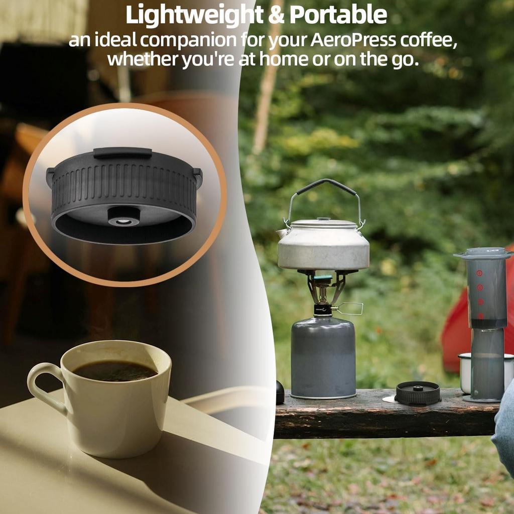 Запасная крышка-фильтр для контроля потока для кофеварки AeroPress Кофе Эспрессо Аксессуары Крышка-фильтр для Aero Press Original, Go, Go Plus и Clear Портативная