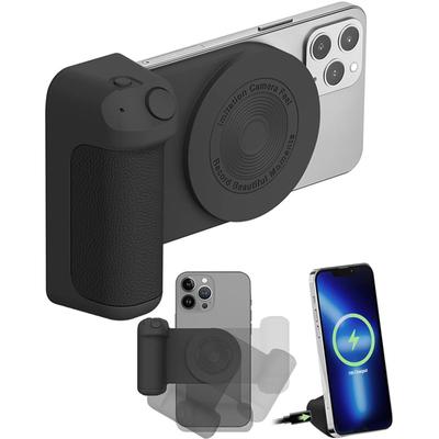 Магнитная ручка для камеры Bluetooth-стабилизаторы Подставка для сотовых телефонов Фотодержатель Anti-Shake Selfie для беспроводной зарядки Magsafe