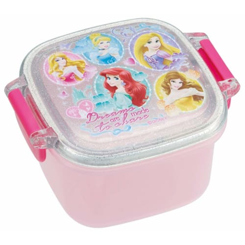 Skater Bento Box, Side Dish Container, 160ml, Disney Princess Design, for Girls, Made in Japan, RC1A-A