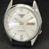 ВИНТАЖНЫЕ МУЖСКИЕ ЧАСЫ SEIKO 5 AUTOMATIC 7009A ЯПОНИЯ СЕРЕБРИСТЫЙ ЦИФЕРБЛАТ a701260-5 R206a-a701260