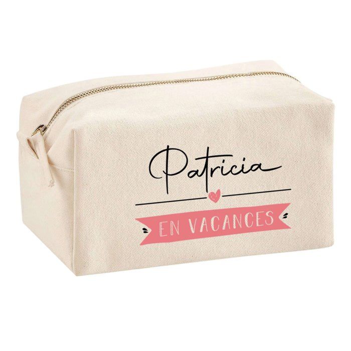 Trousse multifonction Patricia en Vacances Cadeau Anniversaire Noël Collègue Départ Retraite | Trousse Scolaire Fournitures Bureau