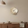 Modern Decorative Timepiece Energy Efficient Irregular Shape Clock for Office