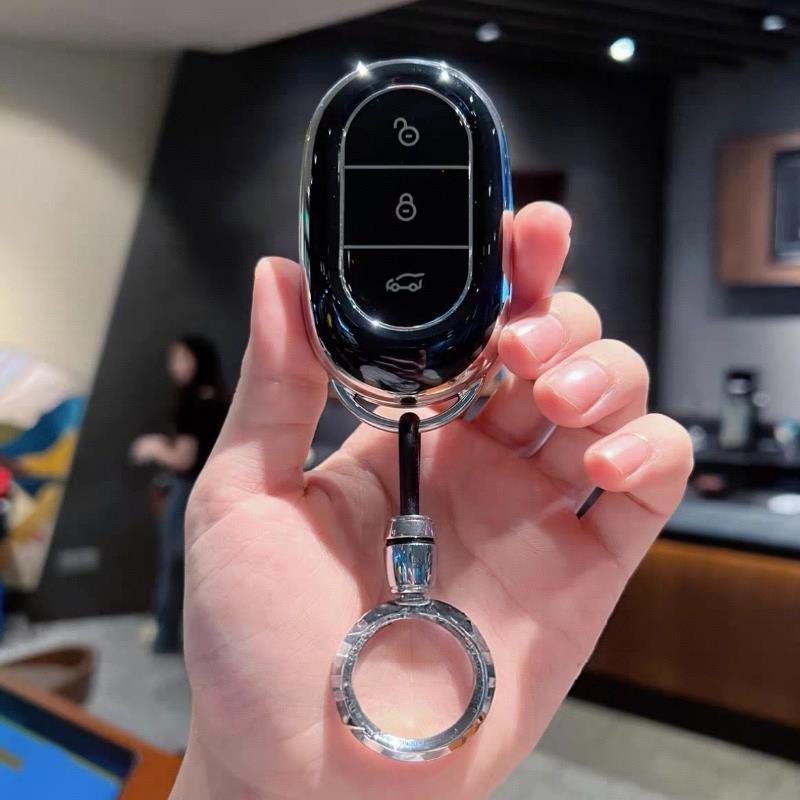 ТПУ чехол для автомобильного ключа для Saic Im Zhiji Ls6 L6 Ls7 Аксессуары Брелок Крышка пульта Кольцо Держатель Корпус брелока