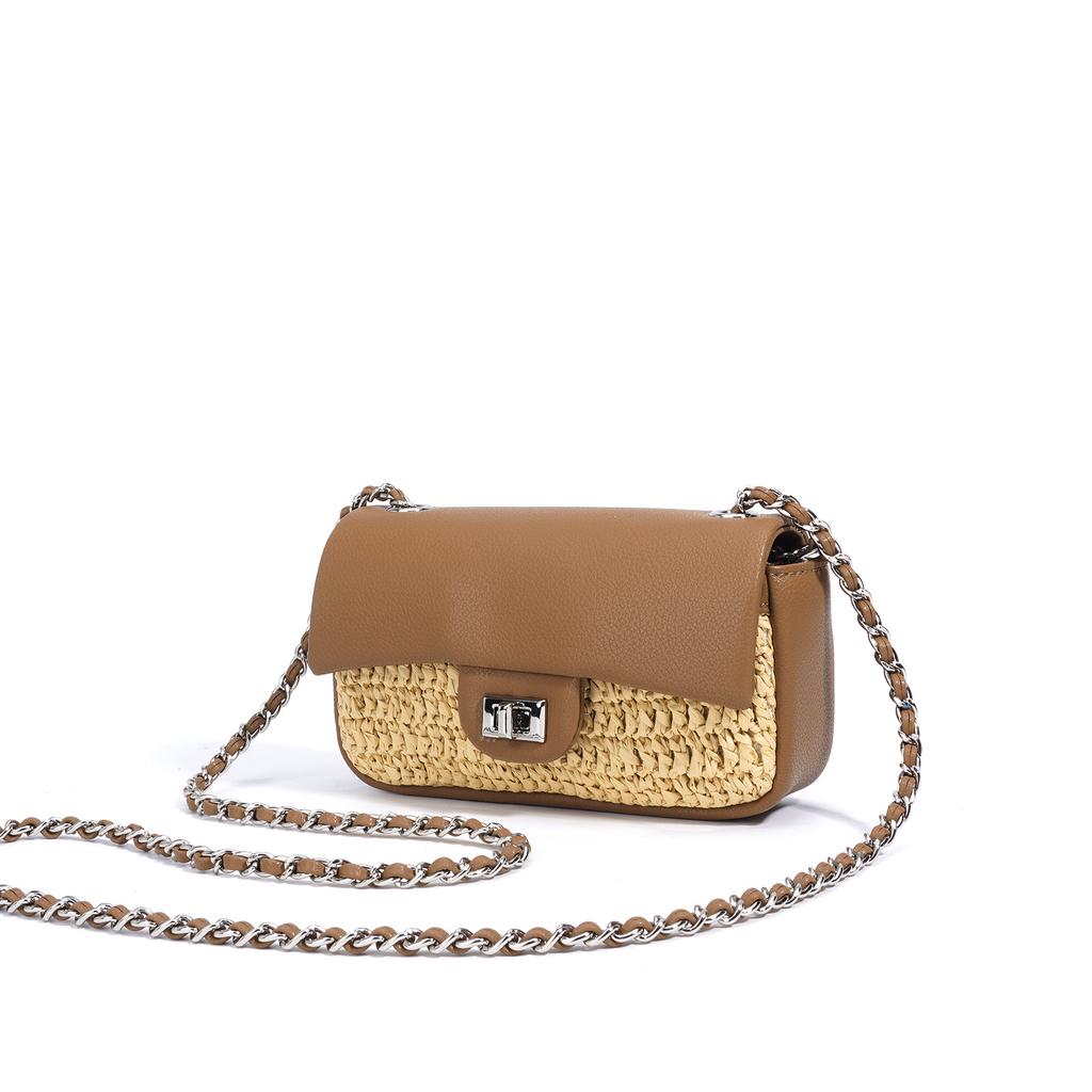 Новая сумка через плечо с подбором цвета, пляжная, ветрозащитная, маленькая сумка, удобная сумка премиум-класса на цепочке, универсальная сумка-мессенджер, простая