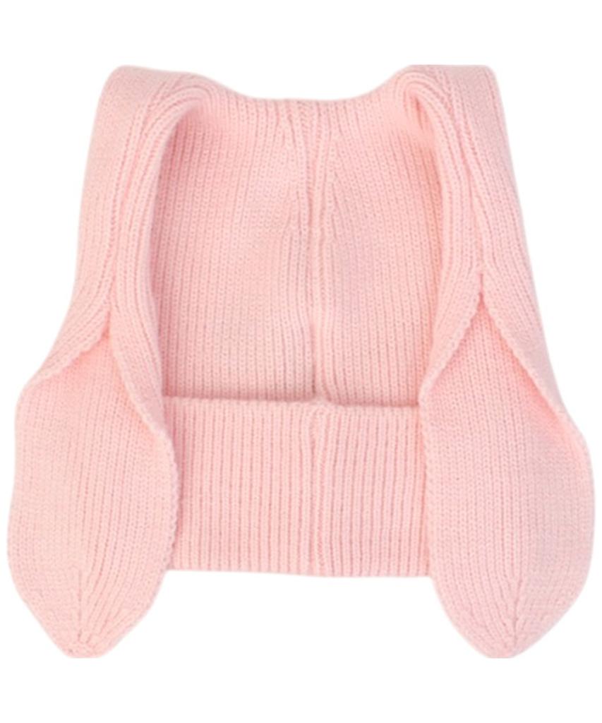UNIVERSAL CHEMISTRY Rabbit Short Ear Pink Beanie Cat Beanie