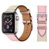Кожаный ремешок для Apple, ремешок для часов 44 мм, 45 мм, 49 мм, 41 мм, 40 мм, аксессуар, браслет Correa, браслет iWatch series 5, 6 SE, 7, 8 ultra