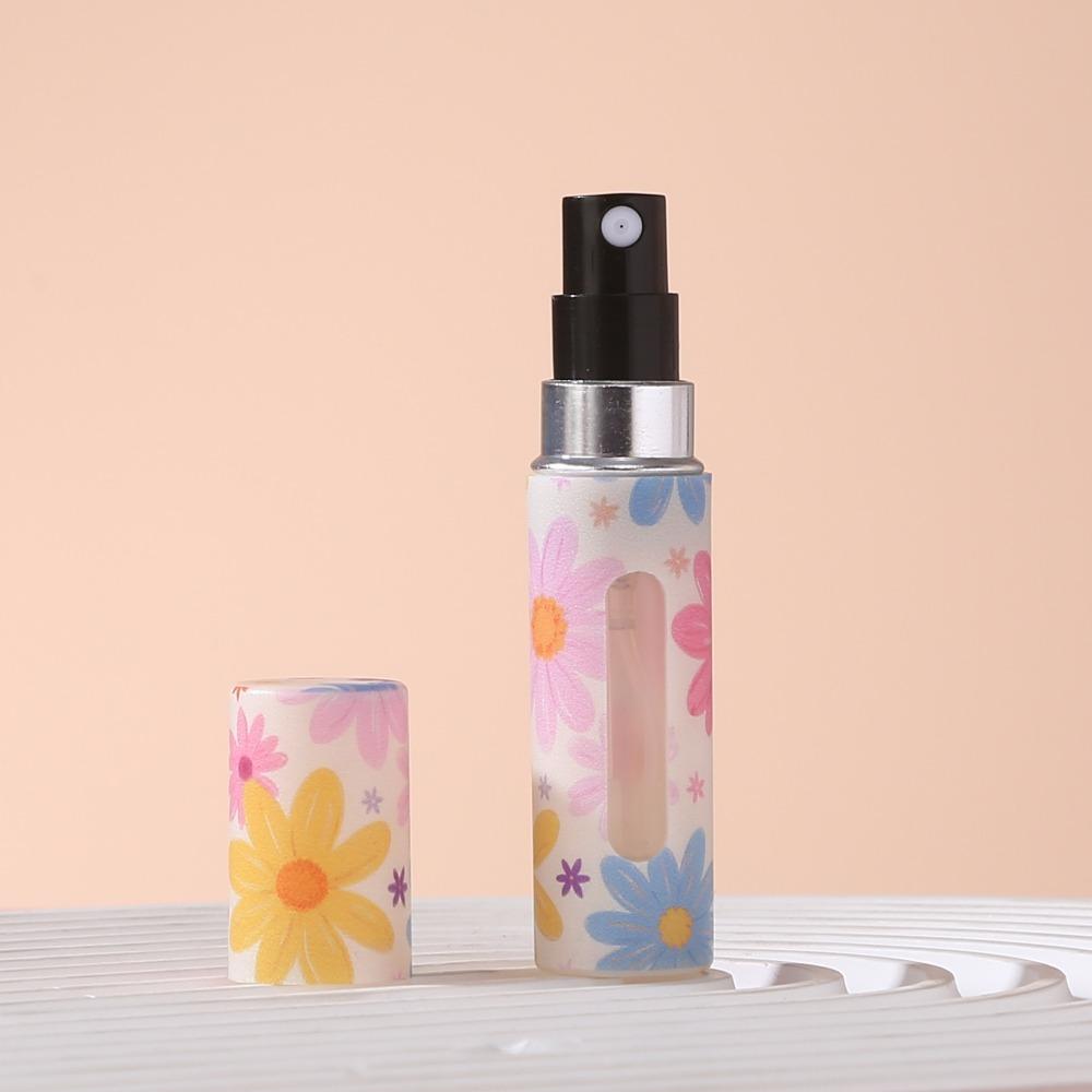 Empty Mini Perfume Bottle 5ML Perfume Atomizer Bottle Portable Spray Rotating Bottle for Women