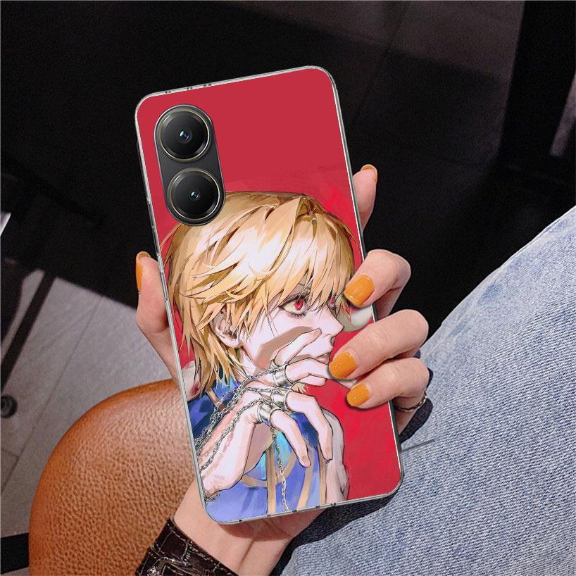 Huner X-Hunters Kurapika Phone Case For Xiaomi Poco X7 X6 X5 Pro F7 Ultra Redmi 15C 15 13C 13 12C 12 10 10A 10C 9 9A 9C 9T Cover