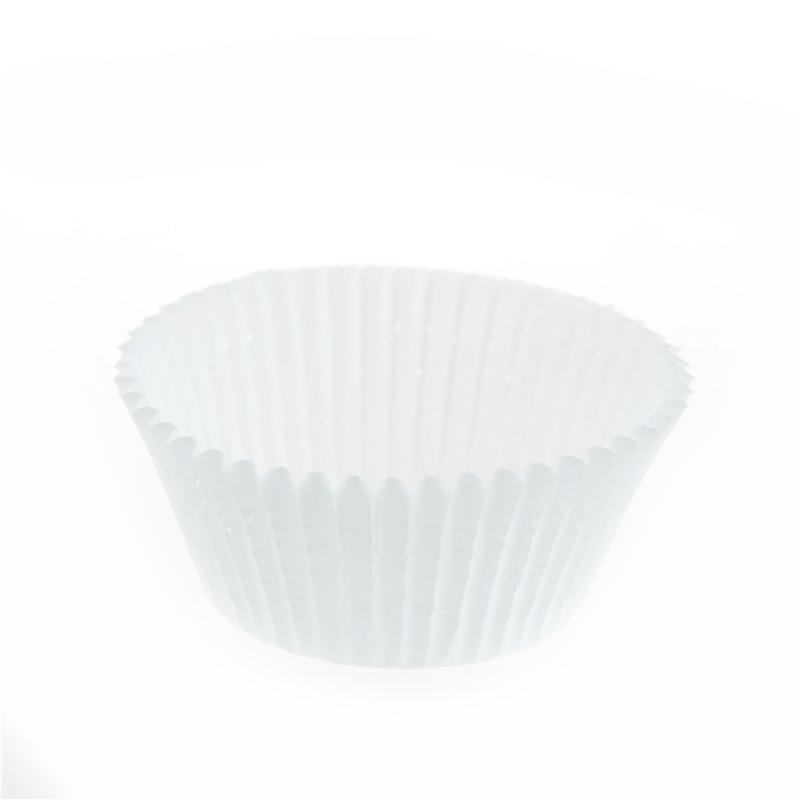 100Pcs White Cupcake Paper Cases Cupcake Paper Cups For Bakeware Cake Tools