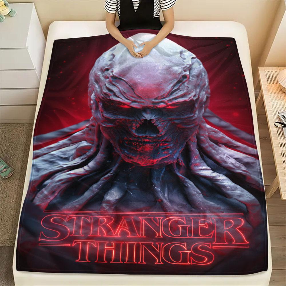 Stranger Things Season Poster Blanket Soft And Comfortable Sofa Blanket Nap Blanket Sheet Office Rest Blanket