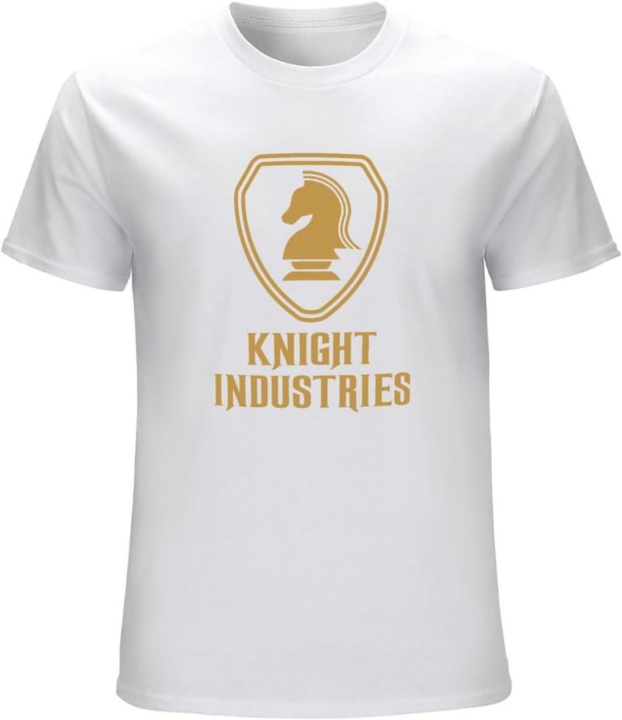 Knight Industries Rider Michael David Hasselhoff Kitt Foundation 80s Fun Mens Women T Shirt