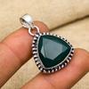 Gorgeous Green Onyx Gemstone 925 Sterling Silver Jewelry Pendant For Wedding Gift