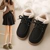 New 2024 Women's Snow Boots Winter Warm Plush Boots Women's Winter Casual Shoes Women's Ankle Fashion Boots Platform Shoes