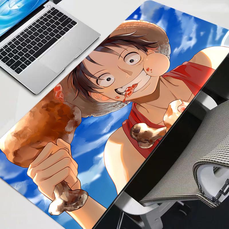 Gaming Mouse Pad Large One Piece Anime Durable Computer Mousepad Desk Mat PC Anime Carpet Keyboard Gamer Accessories Table