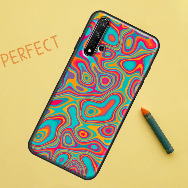 Винтажный Чехол-Украшение Для Huawei Nova 8i 12i 11i 12s Y73 Y72 Y61 Y91 Y90 Y70 Y60 9 10 SE P30 P40 Lite P60 Pro