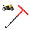 Motorcycle Exhaust Spring Puller Remover Tool Nonslip Handle T Shaped Spring Install Removal Tool for Scooter