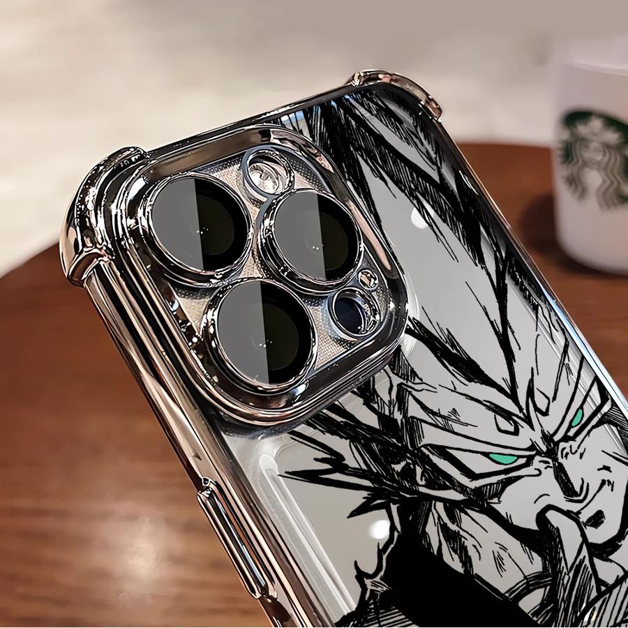 Чехол для Apple iPhone 15 13 14 Pro 11Pro XR 16Plus XS MAX 12 16 11 15Pro Max Мягкий чехол Супер Веджета Dragon Ball