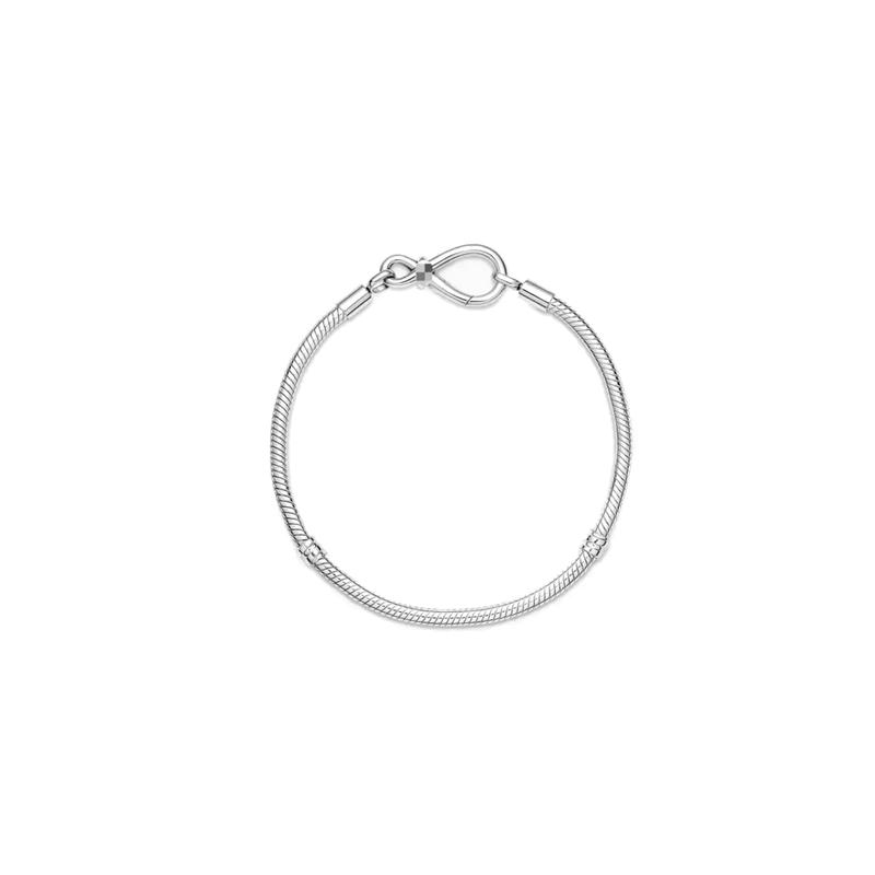 Pandora Loop design bracelet women's silver 590792C0018