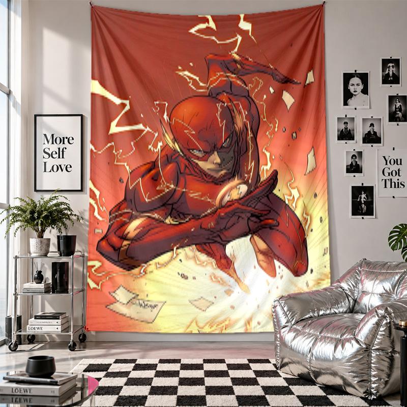 Wall TapestryThe Flash Art Hanging Cloth Decorative Background Cover for Room Decoration