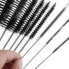10pcs Nylon Tube Brushes Straw Collection for Drinking Straws Glasses Keyboards Jewelry Cleaning Eco-friendly Reusable Brushes Clean Tools
