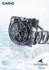 Watch Oceanus Manta Equipped with Bluetooth Radio Solar Sapphire Glass Bezel Silver [Casio] [] OCW-S7000-1AJF Men's