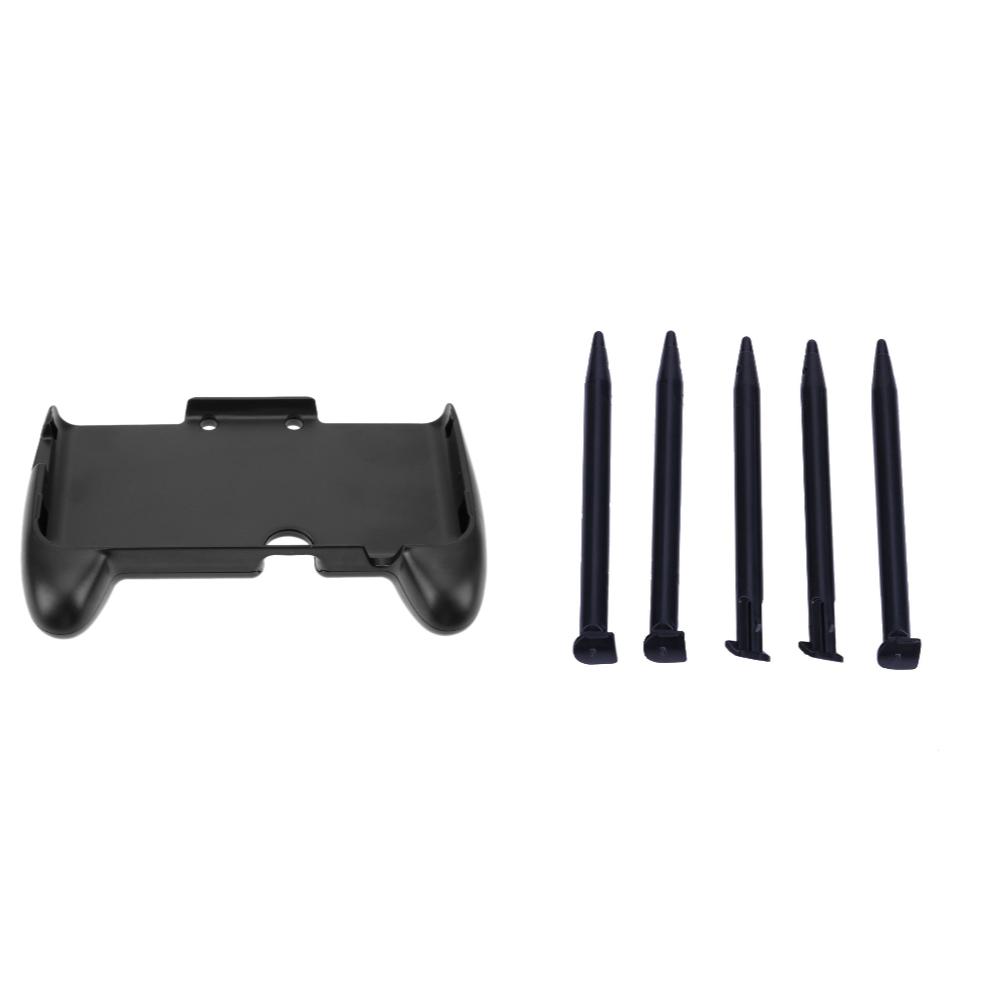 Защитный чехол-подставка из АБС-пластика для консоли, геймпада, рукоятки для рук, черный для консоли Nintendo NEW 2DS LL 2DS XL