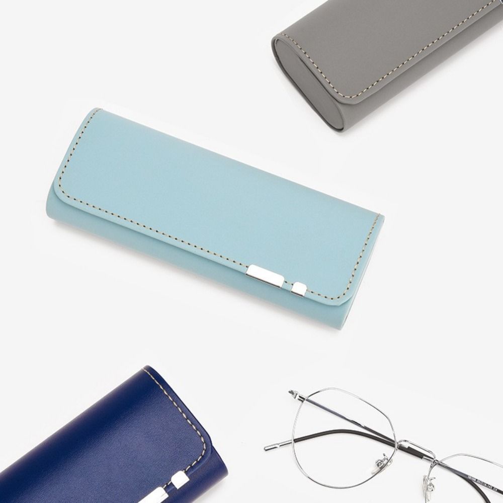 Защитные контейнеры для очков из ПУ Футляр для очков Футляр для очков Коробка для хранения очков Коробка для солнцезащитных очков