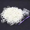Weaving Lacing Kids Elastic Band DIY Rubber Loom Bands 600PCS Bracelet Anklet Candy Color Rainbow  Accessories