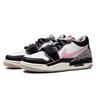 Jordan Legacy 312 Cushioning Waterproof Low top Vintage Basketball Shoes Women's Black White Pink CD9054-101(Team15-)