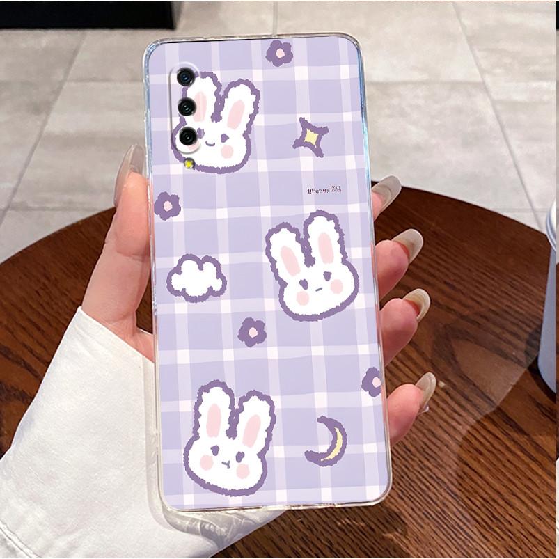 Чехол для Xiaomi Mi A3 CC9e CC9 MiCC9e Задняя крышка Прозрачный Роскошный Милый Любовь Кролик Забавный TPU Мягкий Силикон Прозрачный Чехол для Телефона