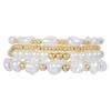 European and American popular ccb beaded bracelet bohemian versatile stacked bracelet geometric bead bracelet female