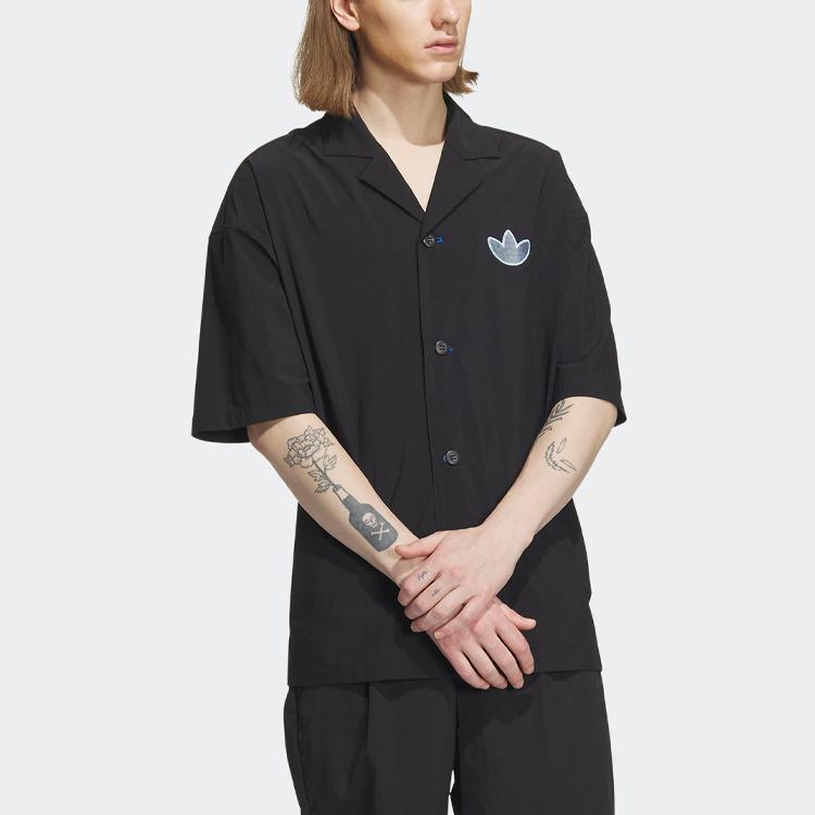 adidas Рубашка Originals Мужская Черная IK8626