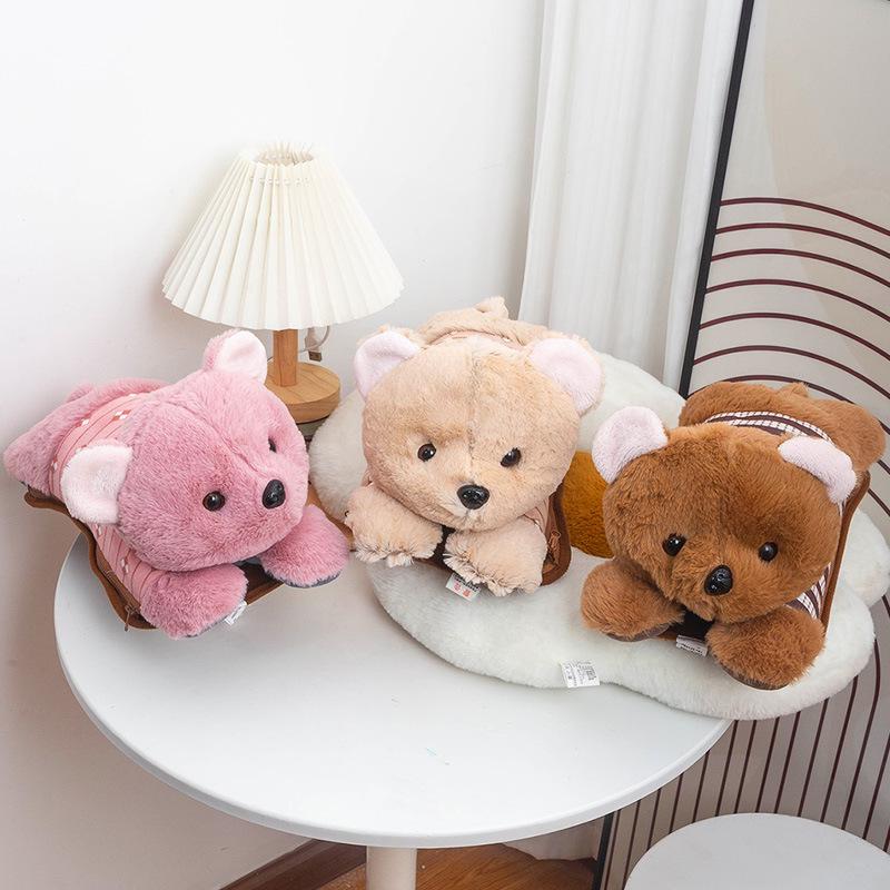 Автоматическая электрическая плюшевая мультяшная грелка для рук с безопасным отключением