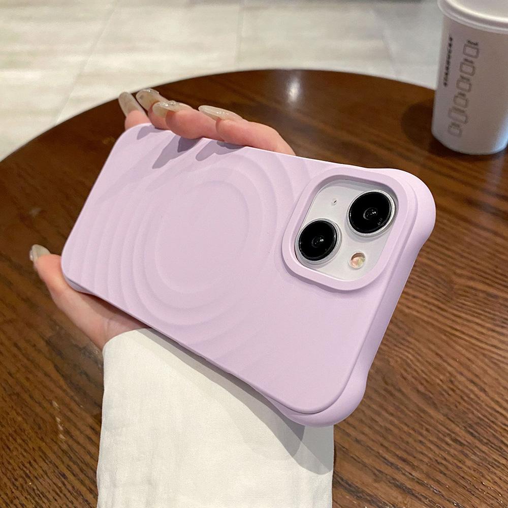Magnetic Wireless Charging Phone Case For iPhone 16 Pro Max 17 Air 15 13 14 12 11 Pro Case Silicone For Magsafe Protection Cover