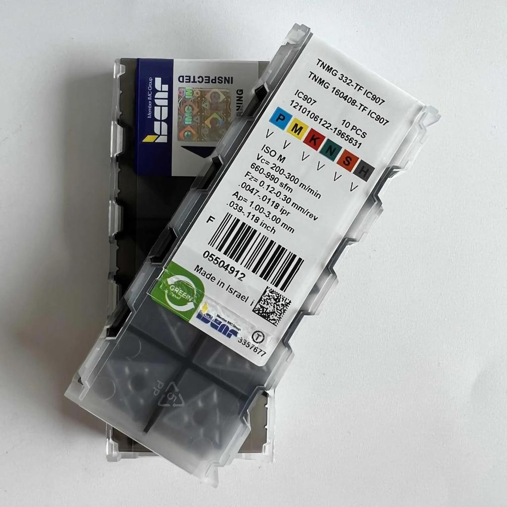 TNMG160408-TF IC907 /Industrial indexable Carbide Inserts 10 PCS