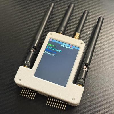 НОВАЯ плата расширения 4 в 1 для Flipper Zero модуль 433 мГц RF + модуль Esp32s2 + модуль GPS + 2,8-дюймовый экран 800 мАч настраиваемый
