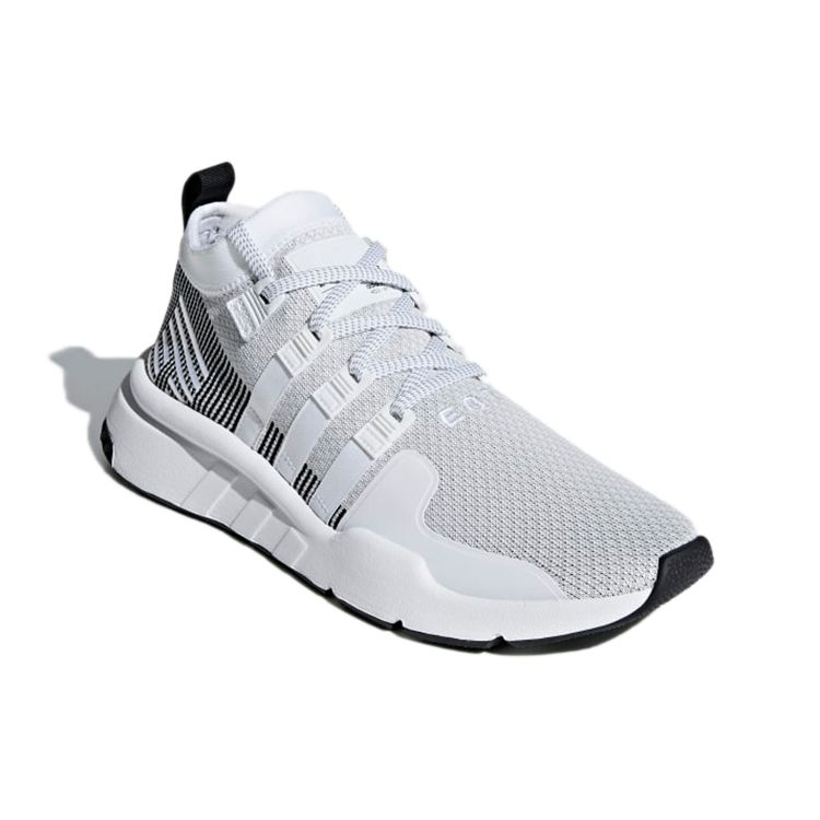 adidas Оригинальные EQT Support Mid ADV Primeknit Удобные Повседневные Дышащие Охватывающие Полувысокие Повседневные Кроссовки Мужские Облачно-Белые BD7779